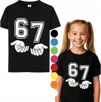 Dětské tričko Six Seven Trend 67 T-Shirt S 128cm A3 + TETOVÁNÍ
