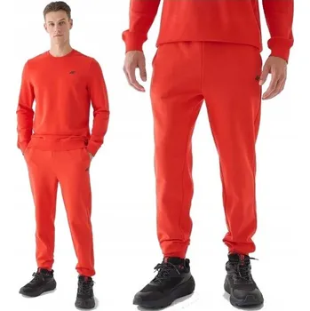Podprsenka 4F pánské tepláky 4FWMM00TTROM0943 oranžové, velikost L