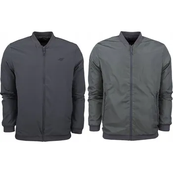 Pánská softshellová bunda 4F pánská bunda bomber bez kapuce 4FSS23TJACM013 velikost XXL