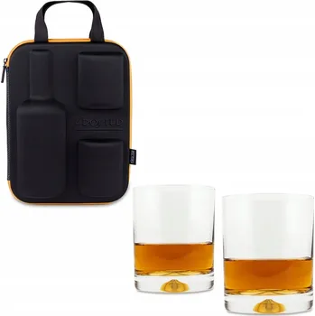 Sklenice Pouzdro na whisky se skleničkami Froster GAD02858 černé