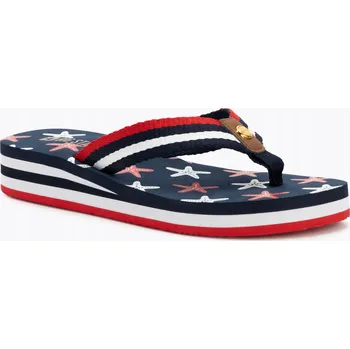 Dámské žabky Dámské žabky BIG STAR RR274A127 námořnická modrá / červené 41 EU