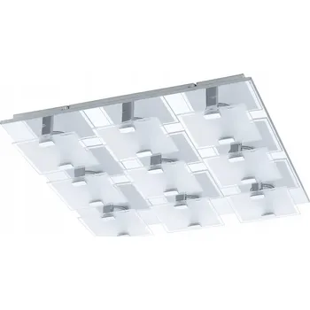 Stropní Svítidlo Eglo 47, bezbarvé, bílé, stříbrné