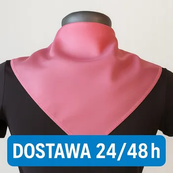 Šátek Růžová - Trojúhelníkový šátek 100×70 cm šátek | pro školy, poutě |