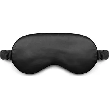Ledou M004 hedvábná maska na oči na spaní černá