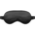 Škraboška na spaní Ledou M004 hedvábná maska na oči na spaní černá