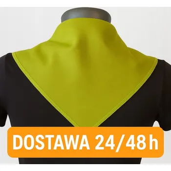 Šátek Limetka - Trojúhelníkový šátek 100×70 cm, šátek na krk | pro školy, poutě |