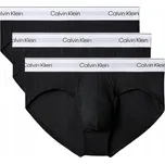 Calvin Klein Spodní prádlo Slipy s pasem s logem v sadě 3 ks - černá (M)