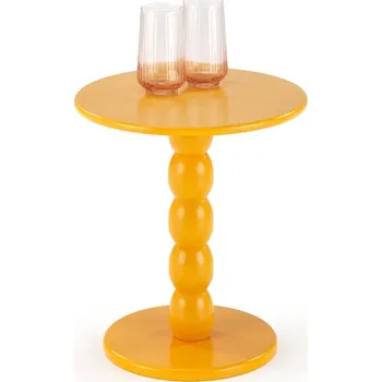 Konferenční stolek Odkládací stolek CIRILLA hořčičná