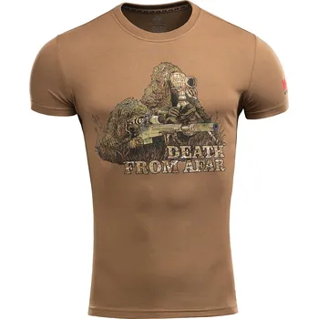 M-Tac Tričko Pánské tričko Bavlna Vojenská Sniper Coyote 2XL