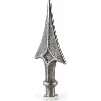 Kované prvky GROT V=155 oplocení zábradlí Fi 16 ozdoby hrot špice 40.080