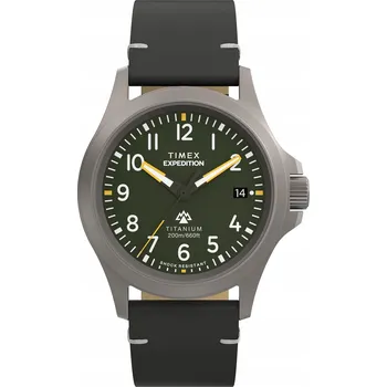 Hodinky Pánské Hodinky Timex TW2W78100 černý řemínek