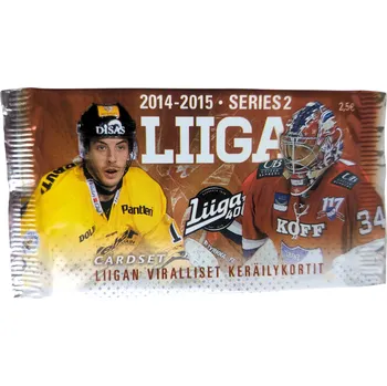 Sběratelská karetní hra 2014-15 Cardset Liiga Series 2 Balíček