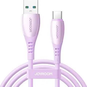 JOYROOM S-A59 nabíjecí a datový kabel - USB-A na USB-C - 1,2 m - fialový