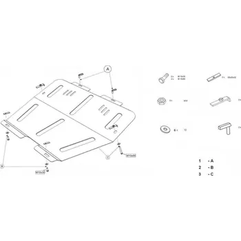 Kryt motoru Kryt pod motor OPEL ZAFIRA A MPV (F75_) - Plech - 8595698041272