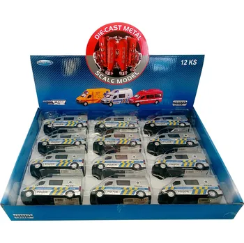 autíčko Záchranáři 1:36 Česká POLICIE - Pomáhat a chránit Mercedes-Benz - bez obalu