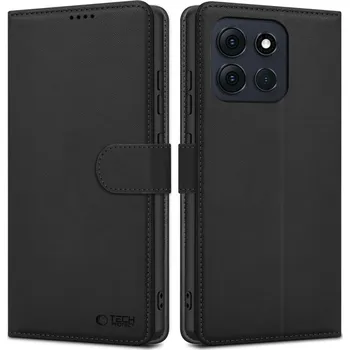 Pouzdro na mobilní telefon Tech Protect Wallet pro Motorola Moto G86 5G/G86 Power 5G černé