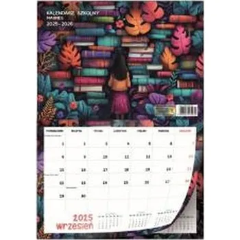 Kalendář Kalendarz szkolny z magnesem 2025/2026