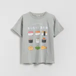 Reserved - Tričko Pusheen - světle šedá - 041HU-09X - 041HU-09X-122