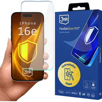 Pouzdro na mobilní telefon Hybridní Sklo 3MK pro Apple iPhone 16e 1 ks