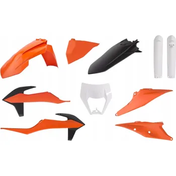 POLISPORT SADA PLASTŮ (KOMPLETNÍ SADA) KTM EXC/EXC-F TPI '20-'23 V BALENÍ