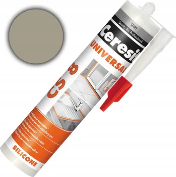 stavební silikon Univerzální silikon Ceresit CS8 280ml ŠEDÝ