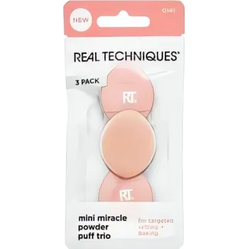 Kosmetika Real Techniques Mini Miracle Powder Puff Trio