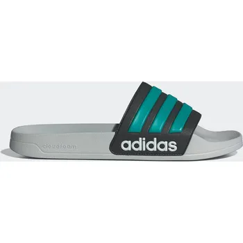 Pánské pantofle ADIDAS Pantofle Adilette Shower 44 2/3 MODRÁ|ŠEDÁ