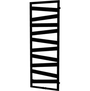 Radiátor Zehnder Kazeane nástěnný otopné těleso 170x60 cm, středové připojení, Black Matt