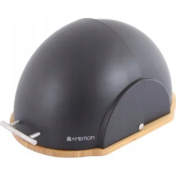 chlebník Chlebník VADER černý 39x26,5x20cm AMBITION 68913