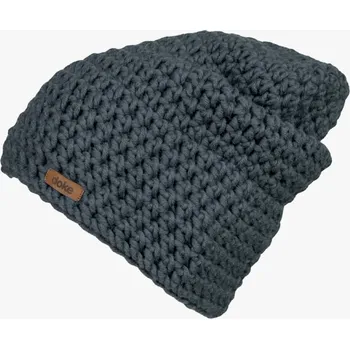 Čepice Doke Háčkovaná čepice Bost grafit Velikost: Pro dospělé (vhodné i pro děti od 12 let)