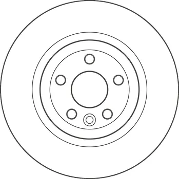 Brzdový kotouč Brzdový kotouč TRW DF4078
