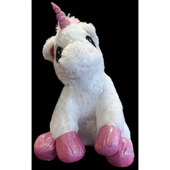 plyšák PLYŠÁKOV - Jednorožec sedící 60 cm - 2 druhy