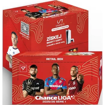 Karetní hra Sportzoo Chance Liga 2025/26 1. série Retail box