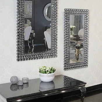 Zrcadlo Stříbrné zrcadlo glamour jednoduché 60x120 cm M-0533-06