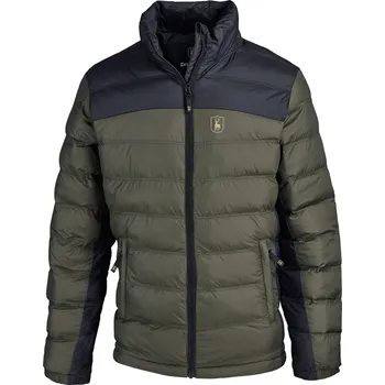 Pánská móda Deerhunter Northward Prošívaná bunda s polstrováním Velikost: M, Barva: zelená