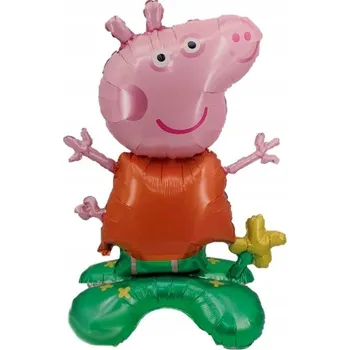 Balónek Velký stojící balónek prasátko Pepa 105 cm