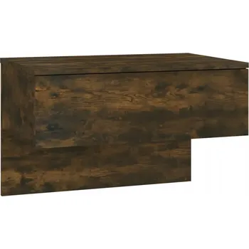 Noční stolek Závěsný noční stolek 60x40x40 cm, kouřový dub