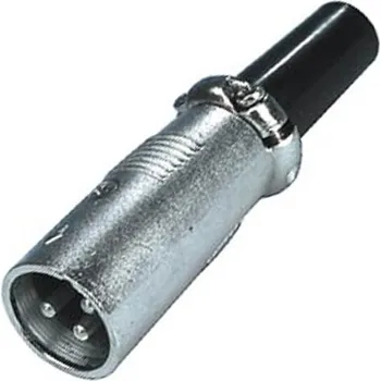 Audio kabel Konektor XLR 3pin vidlice na kabel