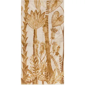 Šála Barbieri Dámská Šála, krémová / zlatá / velbloudí, one size