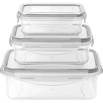 Siguro Sada dóz na potraviny Fresh Keeper, 0,24 l + 0,5 l + 1 l, 3 kusy