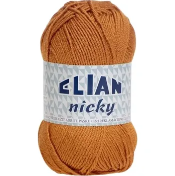 VSV Pletací příze Elian Nicky 2174 - hnědá