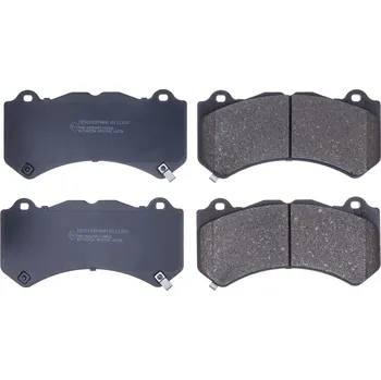 Brzdová destička Sada brzdových destiček, vždy 4 kusy v sadě DENCKERMANN B111910