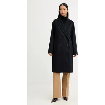 Dámský kabát Kabát s příměsí vlny Marella Emme by Marella 2525016022200 námořnická modř 59X, vel. 40