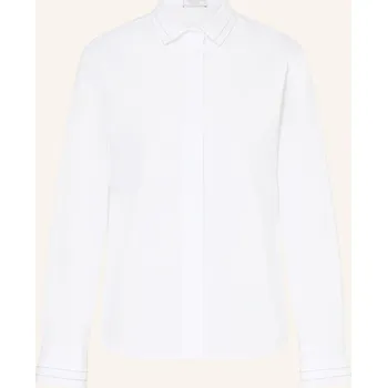 Dámská halenka Peserico Dámská Košile S Ozdobnými Kameny, bílá, 36