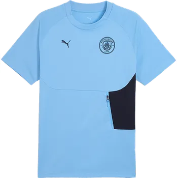 Pánská móda Triko Puma Manchester City TECH Pocket Tee 782655-06 Velikost XL