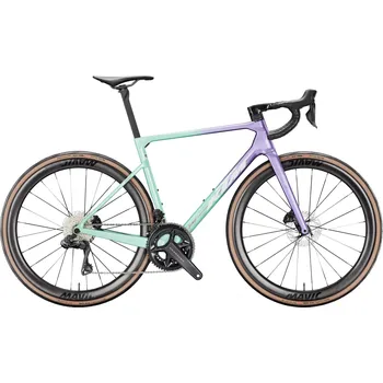 Silniční kolo KTM REVELATOR ALTO PRIME 2026 – silniční kolo, karbon, Shimano Ultegra Di2, Mavic Cosmic SL45 Barva: Zelená, Velikost rámu: M karbon, elektronické řazení Shimano Ultegra Di2, Mavic Cosmic SL45