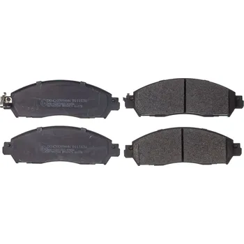 Brzdová destička Sada brzdových destiček, vždy 4 kusy v sadě DENCKERMANN B111634