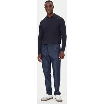 Oblečení a móda Bugatti Polokošile 8130-85030D Tmavomodrá Regular Fit M