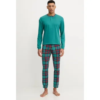 Dámské oblečení Pyžamo United Colors of Benetton 37MW4P02N tyrkysová 67X, vel. M