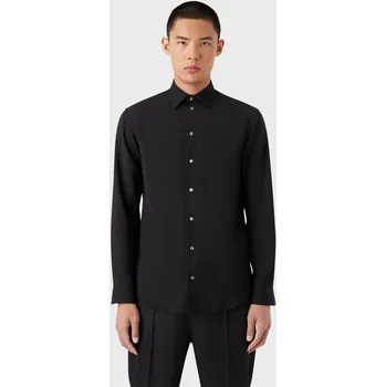 Pánská košile Košile Emporio Armani Black 1207715 L